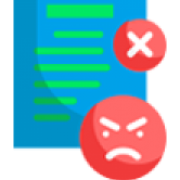 Icon of complaints